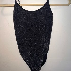 Forever 21 Sparkly Body Suit